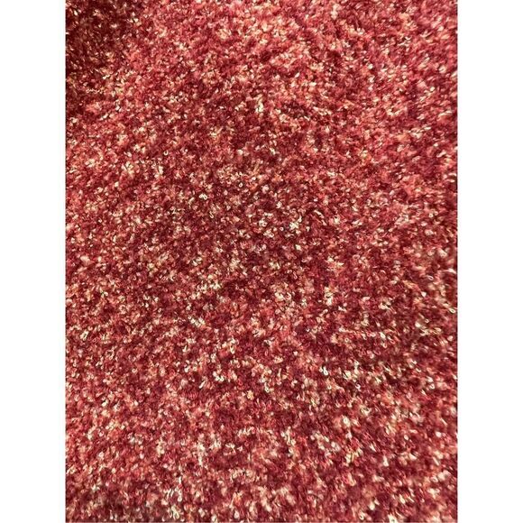 Vintage Lago & Rosie's Red Orange Dress With Matching Brown Vest Large - Picture 9 of 12